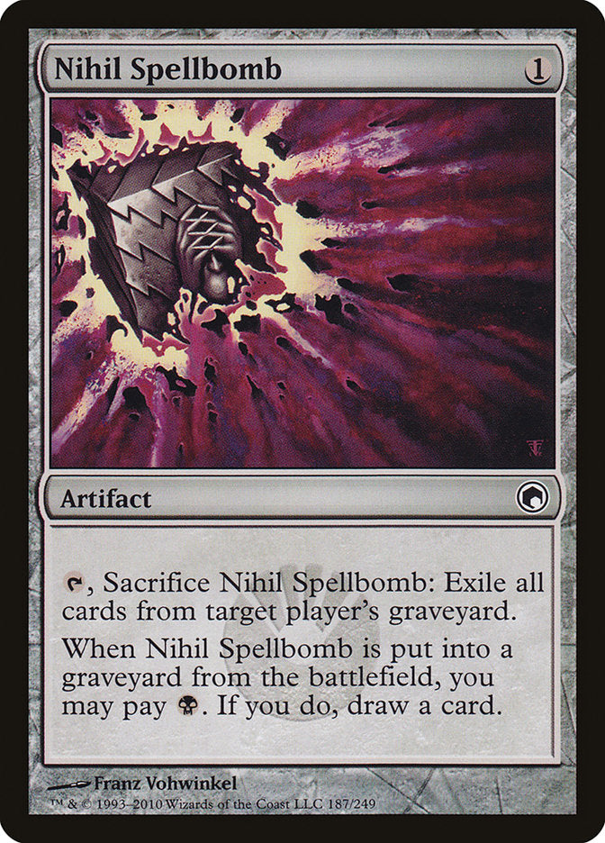 Nihil Spellbomb [Scars of Mirrodin] | Gear Gaming Fayetteville