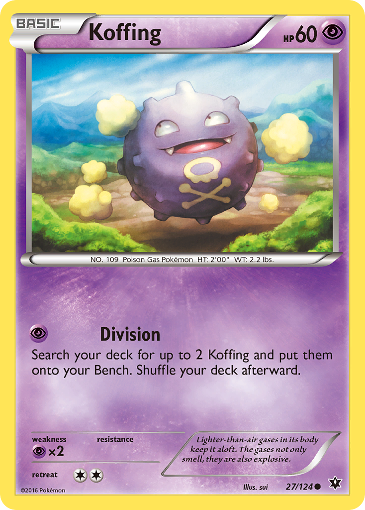 Koffing (27/124) [XY: Fates Collide] | Gear Gaming Fayetteville