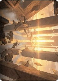 Skyclave Basilica Art Card [Zendikar Rising Art Series] | Gear Gaming Fayetteville