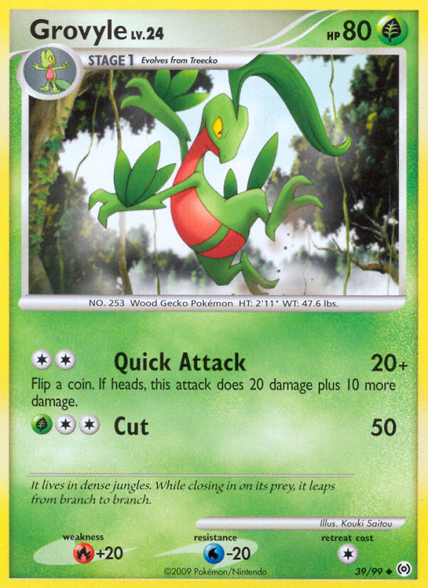 Grovyle (39/99) [Platinum: Arceus] | Gear Gaming Fayetteville