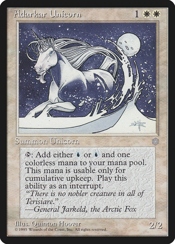 Adarkar Unicorn [Ice Age] | Gear Gaming Fayetteville