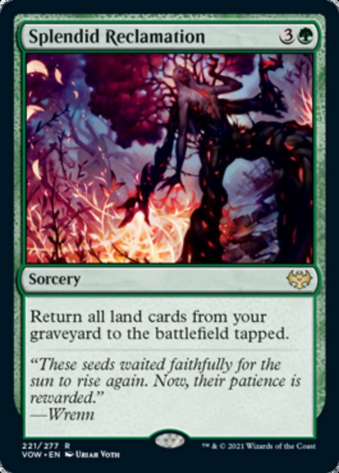 Splendid Reclamation [Innistrad: Crimson Vow] | Gear Gaming Fayetteville