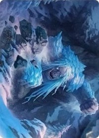 Icehide Troll Art Card [Kaldheim Art Series] | Gear Gaming Fayetteville