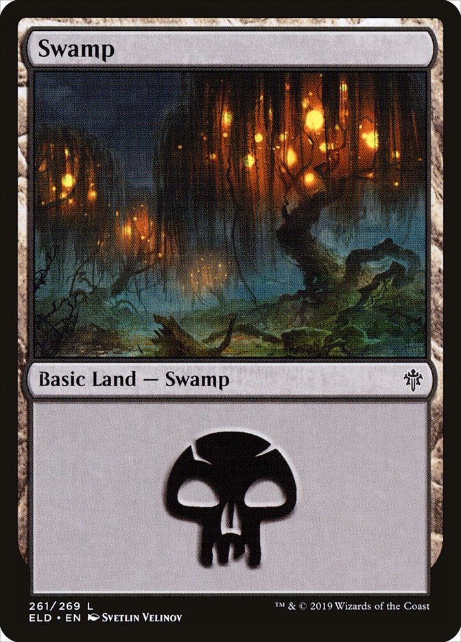 Swamp (261) [Throne of Eldraine] | Gear Gaming Fayetteville