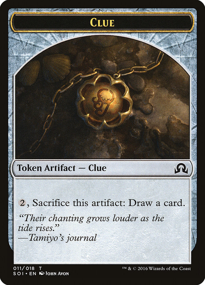 Clue Token (011/018) [Shadows over Innistrad Tokens] | Gear Gaming Fayetteville