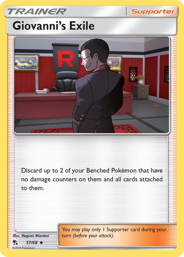 Giovanni's Exile (57/68) [Sun & Moon: Hidden Fates] | Gear Gaming Fayetteville