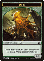 Ooze (016) // Ooze (017) Double-Sided Token [Planechase Anthology Tokens] | Gear Gaming Fayetteville