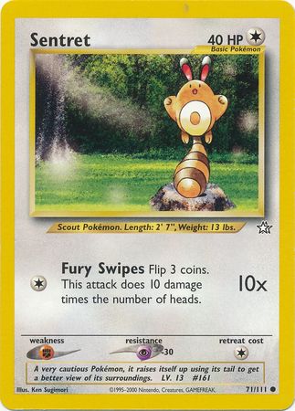 Sentret (71/111) [Neo Genesis Unlimited] | Gear Gaming Fayetteville