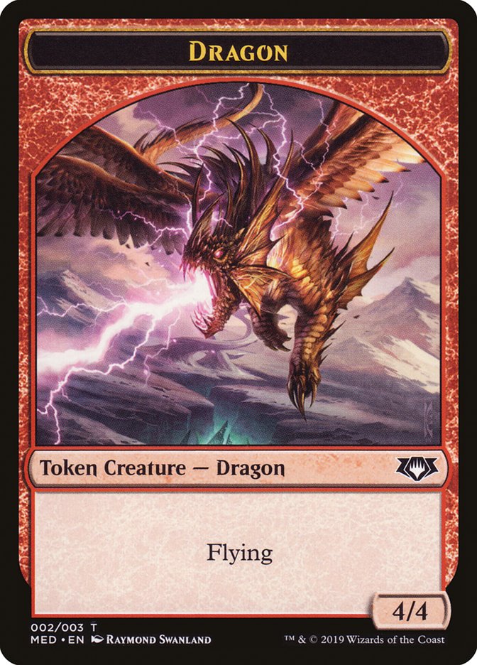 Dragon Token [Mythic Edition Tokens] | Gear Gaming Fayetteville