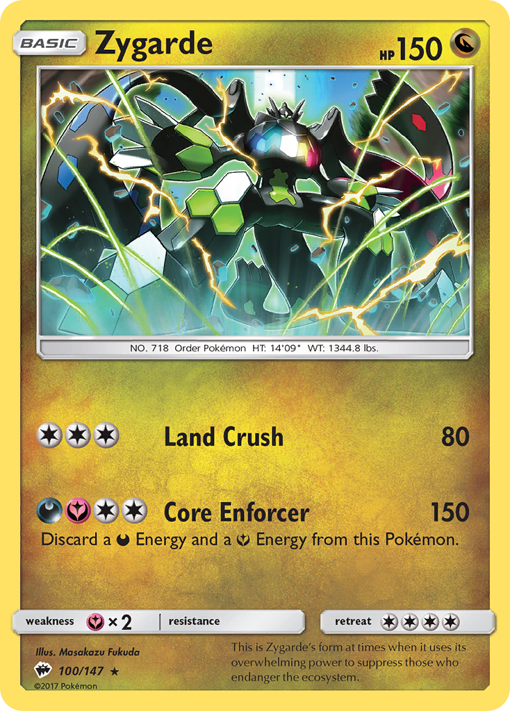 Zygarde (100/147) [Sun & Moon: Burning Shadows] | Gear Gaming Fayetteville