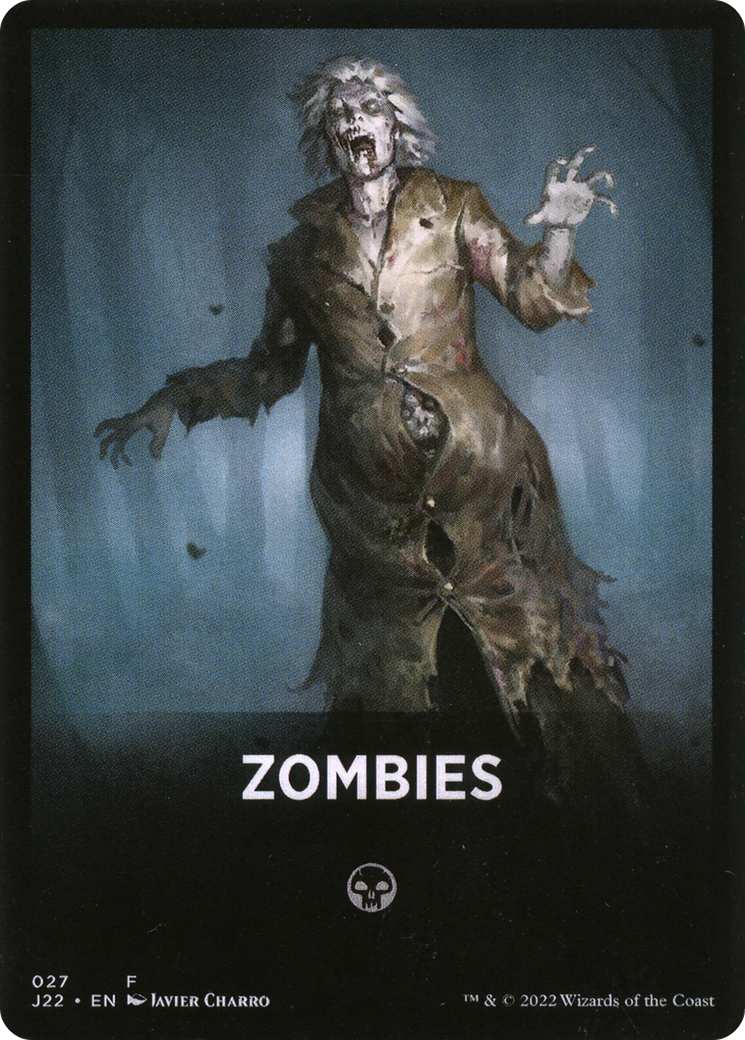 Zombies Theme Card [Jumpstart 2022 Front Cards] | Gear Gaming Fayetteville