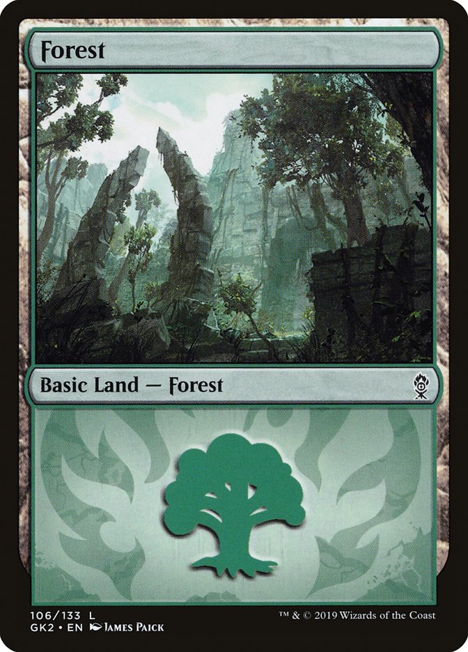 Forest (106) [Ravnica Allegiance Guild Kit] | Gear Gaming Fayetteville