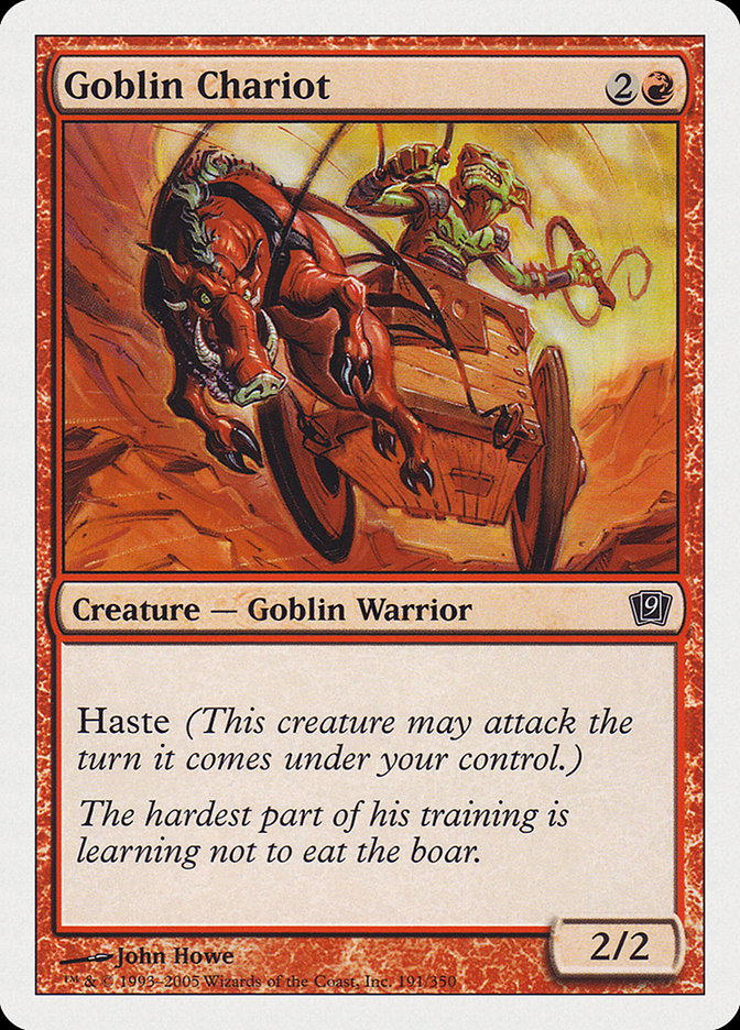 Goblin Chariot [Ninth Edition] | Gear Gaming Fayetteville