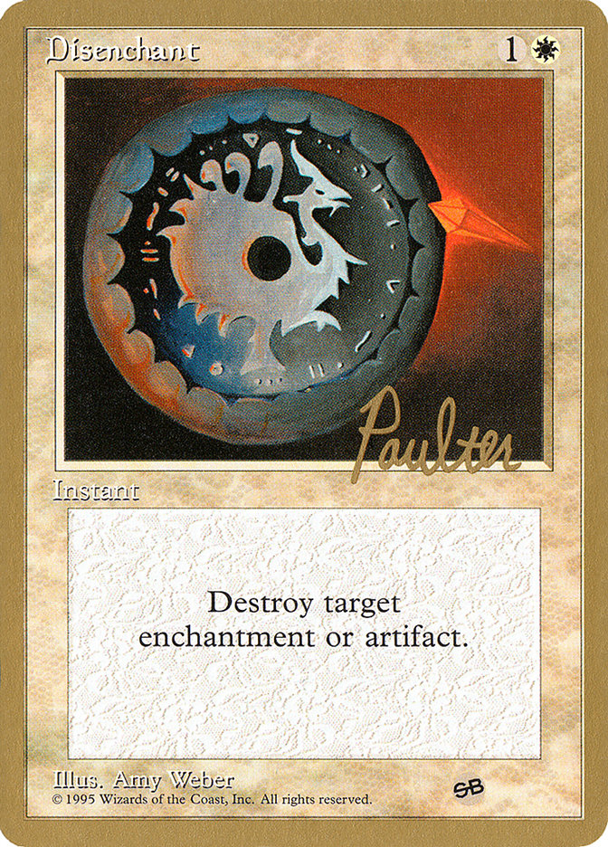 Disenchant (Preston Poulter) (SB) [Pro Tour Collector Set] | Gear Gaming Fayetteville