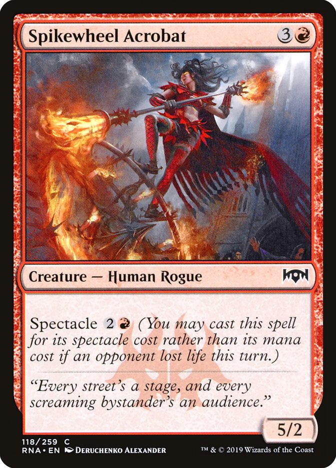 Spikewheel Acrobat [Ravnica Allegiance] | Gear Gaming Fayetteville