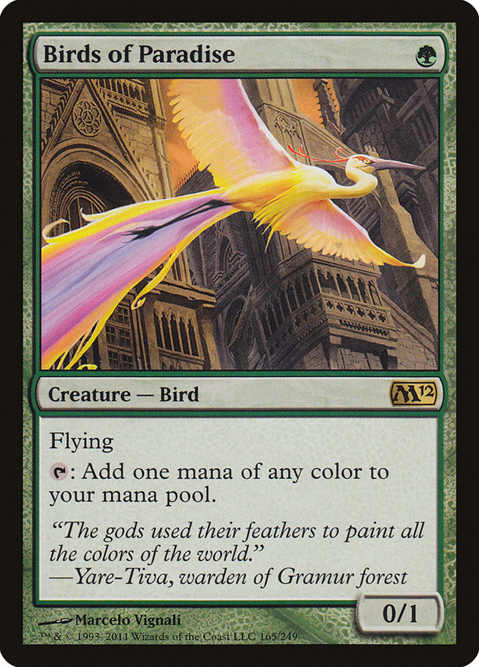 Birds of Paradise [Magic 2012] | Gear Gaming Fayetteville