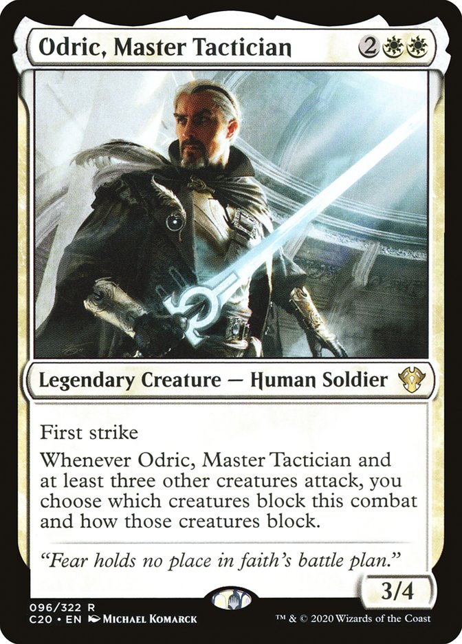 Odric, Master Tactician [Commander 2020] | Gear Gaming Fayetteville