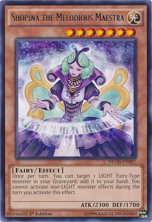 Shopina the Melodious Maestra [NECH-EN007] Rare | Gear Gaming Fayetteville