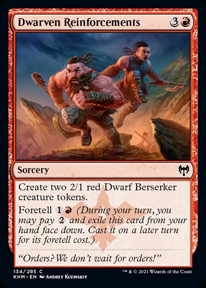 Dwarven Reinforcements [Kaldheim] | Gear Gaming Fayetteville