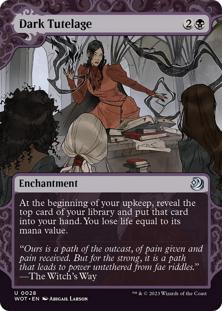 Dark Tutelage [Wilds of Eldraine: Enchanting Tales] | Gear Gaming Fayetteville