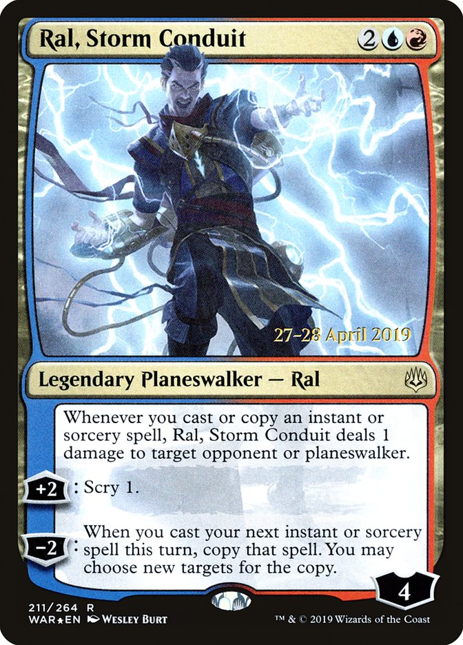 Ral, Storm Conduit [War of the Spark Prerelease Promos] | Gear Gaming Fayetteville