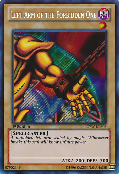 Left Arm of the Forbidden One [LCYW-EN305] Secret Rare | Gear Gaming Fayetteville