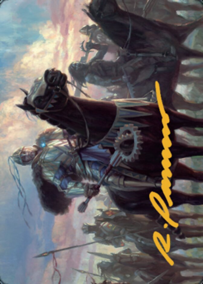 Shanid, Sleepers' Scourge Art Card (Gold-Stamped Signature) [Dominaria United Art Series] | Gear Gaming Fayetteville
