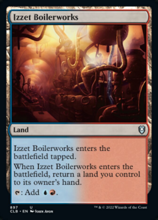 Izzet Boilerworks [Commander Legends: Battle for Baldur's Gate] | Gear Gaming Fayetteville