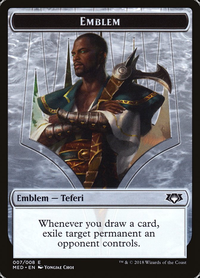 Teferi, Hero of Dominaria Emblem [Mythic Edition Tokens] | Gear Gaming Fayetteville