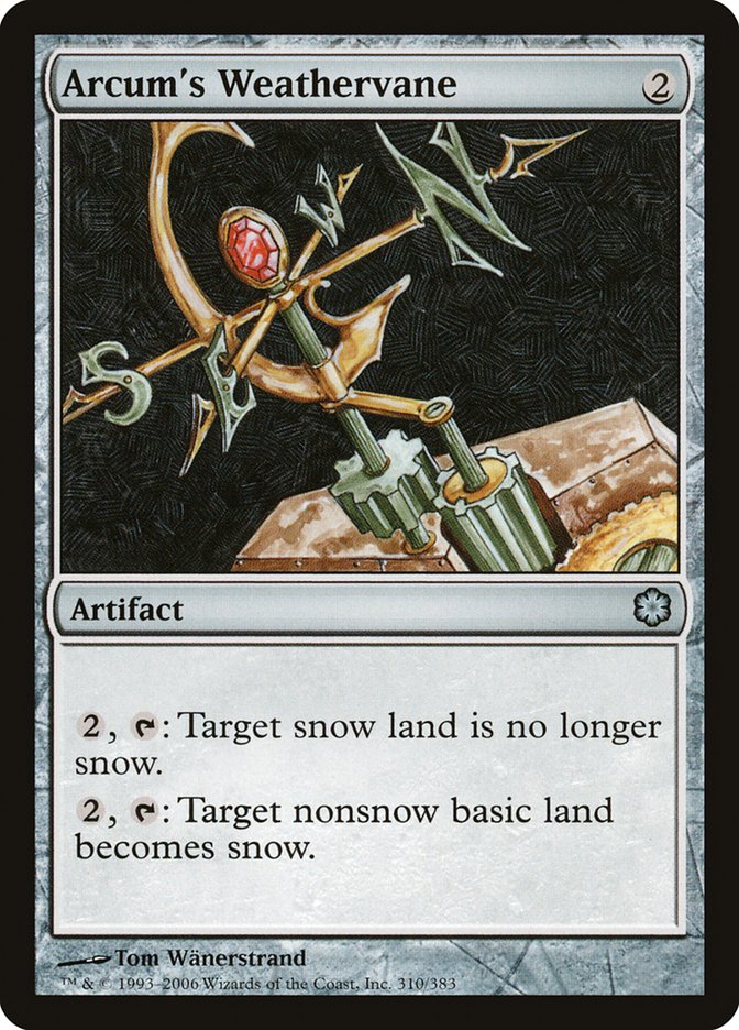 Arcum's Weathervane [Coldsnap Theme Decks] | Gear Gaming Fayetteville