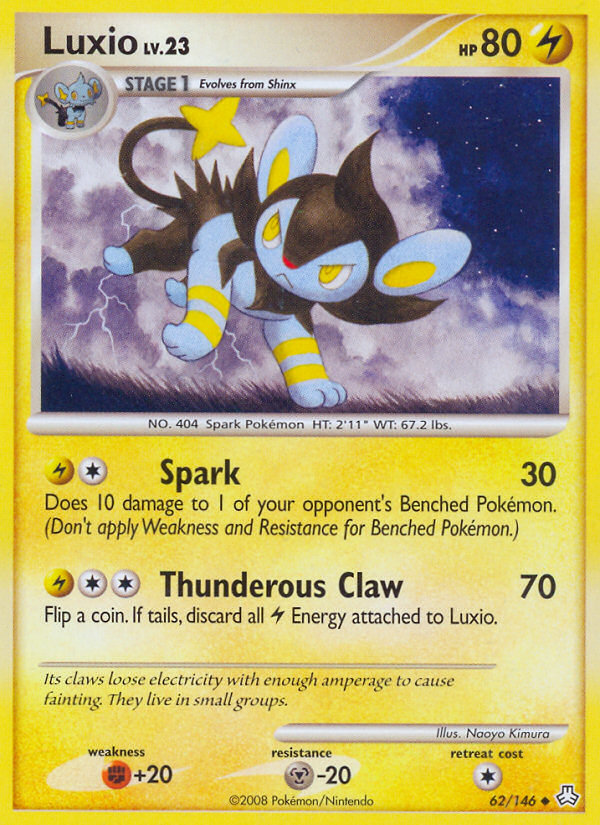 Luxio (62/146) [Diamond & Pearl: Legends Awakened] | Gear Gaming Fayetteville