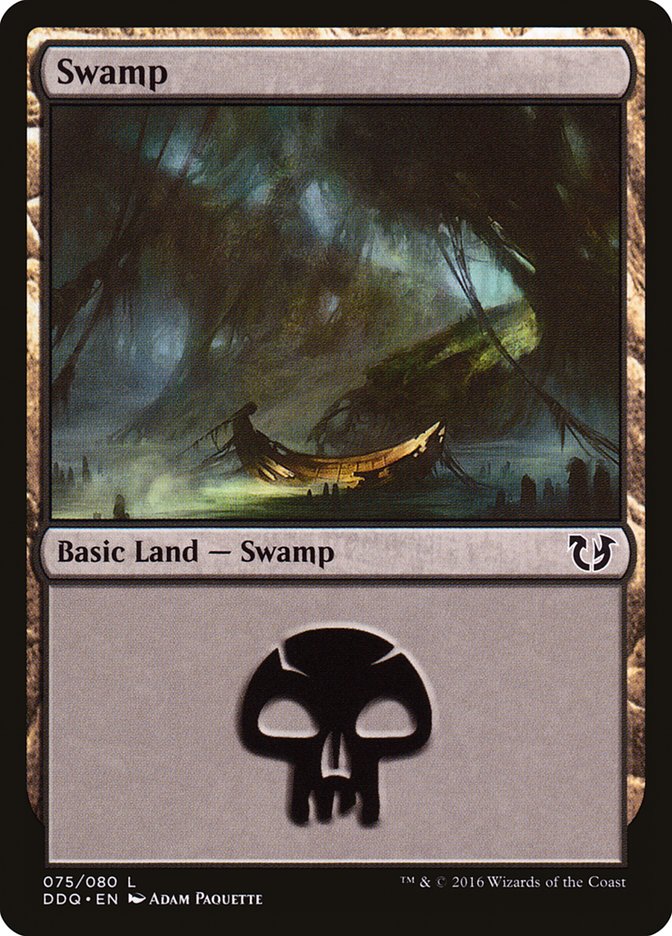 Swamp (75) [Duel Decks: Blessed vs. Cursed] | Gear Gaming Fayetteville