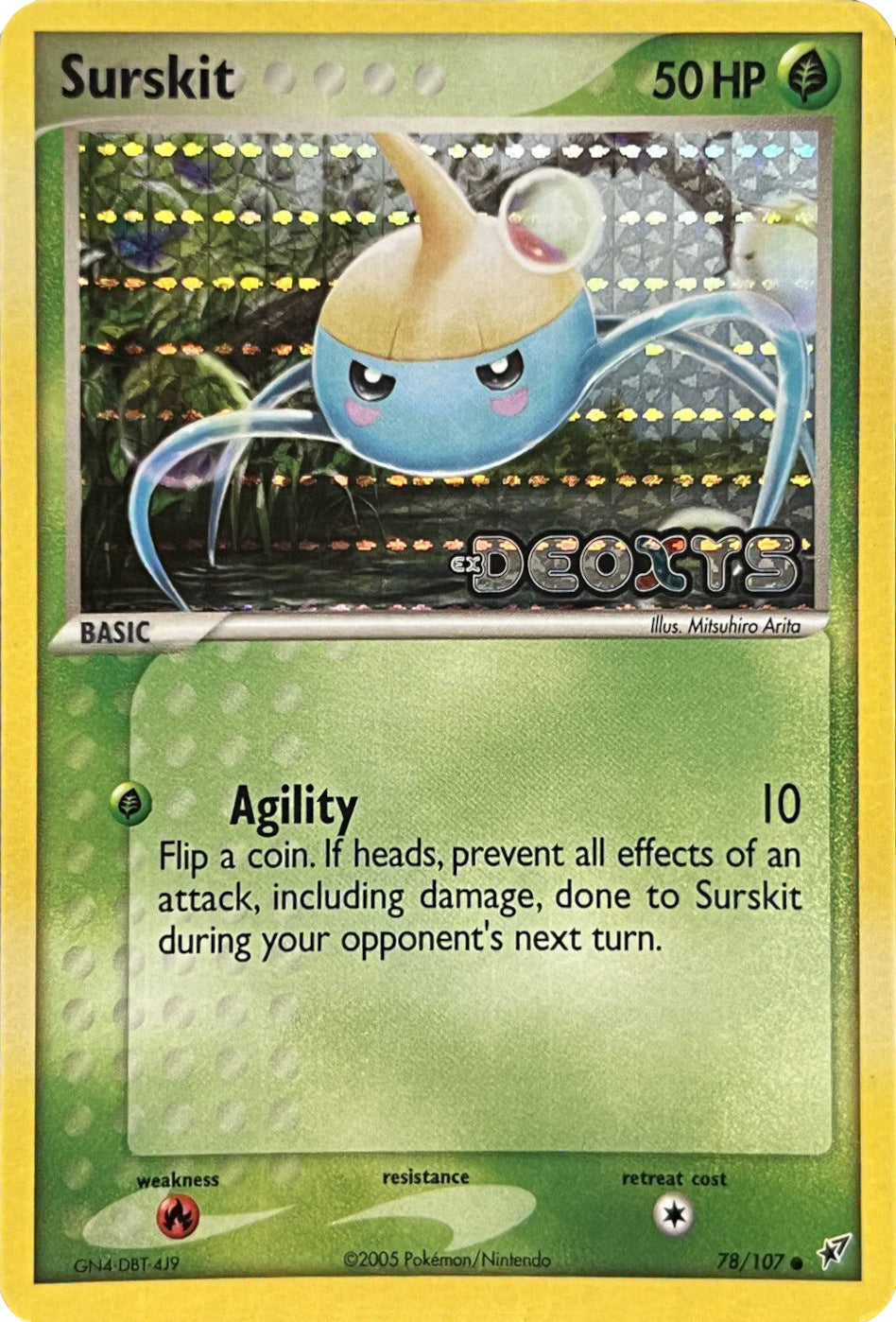 Surskit (78/107) (Stamped) [EX: Deoxys] | Gear Gaming Fayetteville