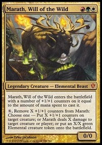 Marath, Will of the Wild (Commander 2013) [Oversize Cards] | Gear Gaming Fayetteville