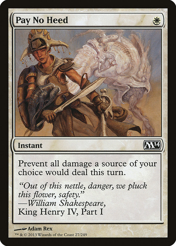 Pay No Heed [Magic 2014] | Gear Gaming Fayetteville