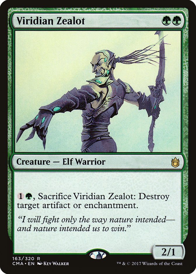 Viridian Zealot [Commander Anthology] | Gear Gaming Fayetteville