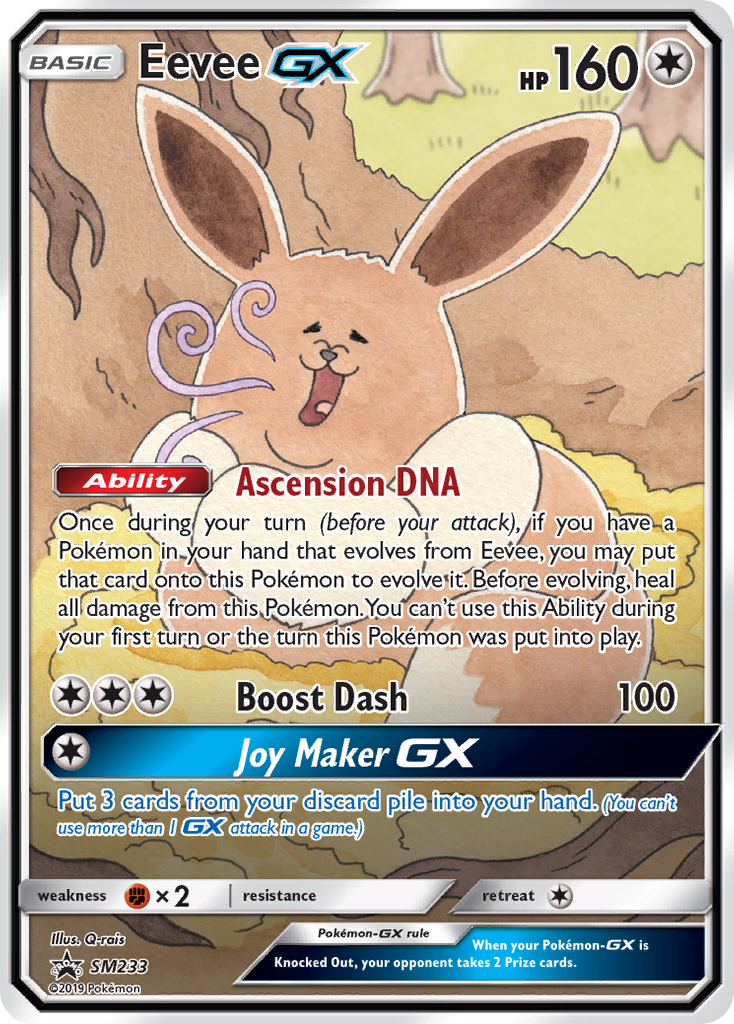 Eevee GX (SM233) [Sun & Moon: Black Star Promos] | Gear Gaming Fayetteville