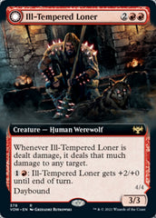 Ill-Tempered Loner // Howlpack Avenger (Extended Art) [Innistrad: Crimson Vow] | Gear Gaming Fayetteville