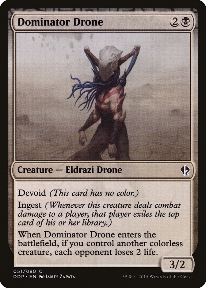 Dominator Drone [Duel Decks: Zendikar vs. Eldrazi] | Gear Gaming Fayetteville