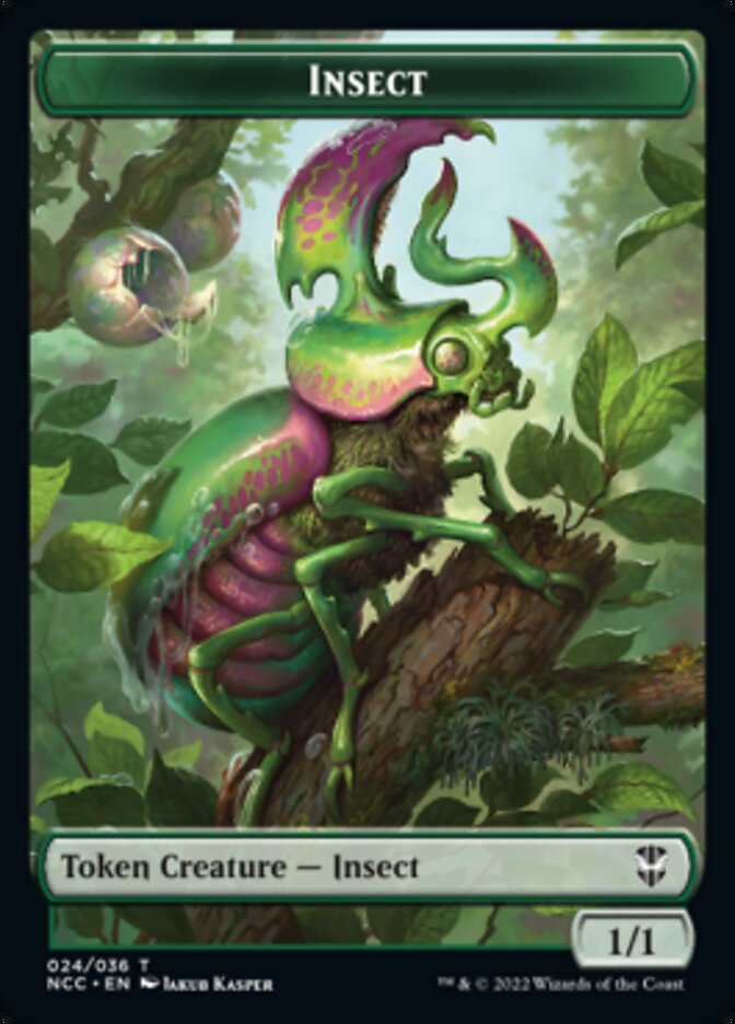 Ogre // Insect Double-Sided Token [Streets of New Capenna Commander Tokens] | Gear Gaming Fayetteville