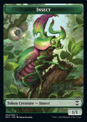 Ogre // Insect Double-Sided Token [Streets of New Capenna Commander Tokens] | Gear Gaming Fayetteville