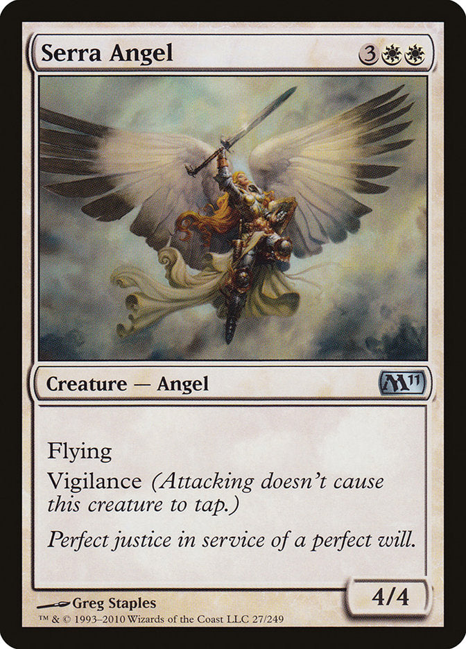 Serra Angel [Magic 2011] | Gear Gaming Fayetteville