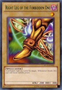 Right Leg of the Forbidden One (Blue) [Duelist League Promo] [DL11-EN002] | Gear Gaming Fayetteville