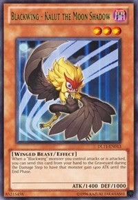 Blackwing - Kalut the Moon Shadow (Green) [Duelist League Promo] [DL11-EN013] | Gear Gaming Fayetteville