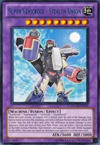 Super Vehicroid - Stealth Union (Blue) [Duelist League Promo] [DL12-EN011] | Gear Gaming Fayetteville