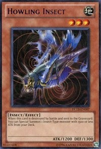 Howling Insect (Purple) [Duelist League Promo] [DL13-EN007] | Gear Gaming Fayetteville