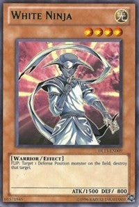 White Ninja (Green) [Duelist League Promo] [DL13-EN009] | Gear Gaming Fayetteville