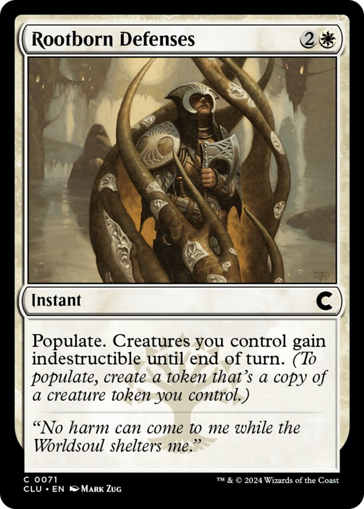 Rootborn Defenses [Ravnica: Clue Edition] | Gear Gaming Fayetteville