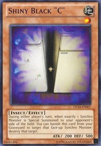 Shiny Black ""C"" (Purple) [Duelist League Promo] [DL14-EN007] | Gear Gaming Fayetteville