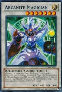 Arcanite Magician (Blue) [Duelist League Promo] [DL14-EN009] | Gear Gaming Fayetteville